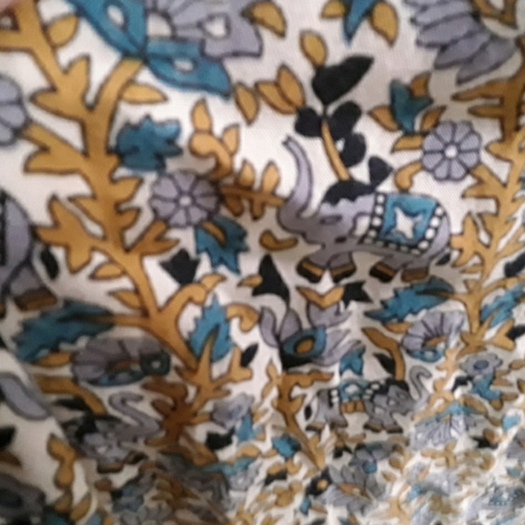 Y2K Wet Seal Boho Elephant Print Maxi Dress - Picture 10 of 11